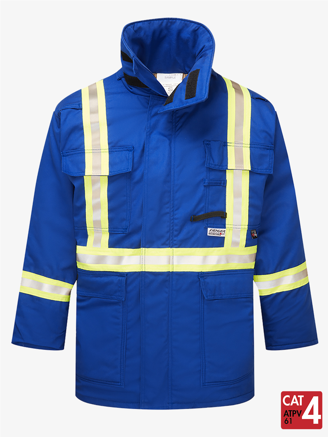 Avenger 9 oz Royal Blue Insulated Parka – ASB3215