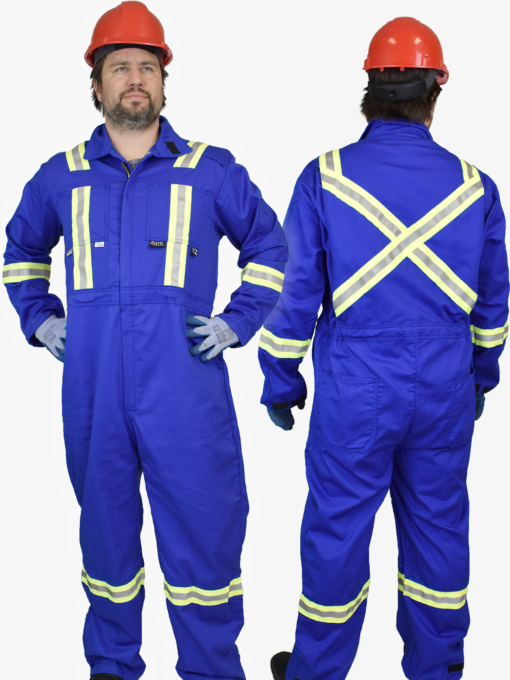 Ultrasoft® 7 oz Flame Resistant (FR) Contractor Coveralls | FR ...