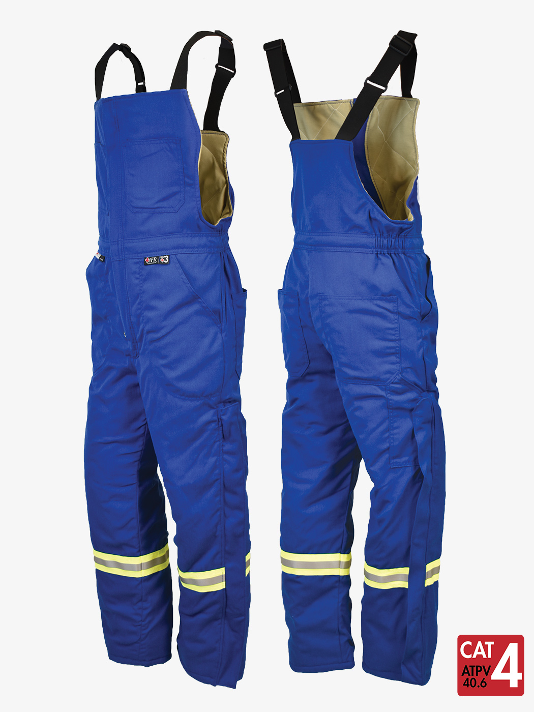 Westex® DH Antistat 6.5 oz Insulated Bib Pant – Style 225