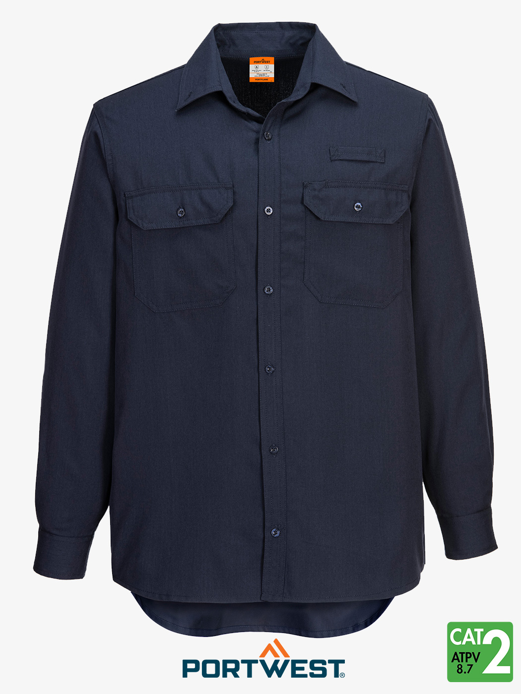 Portflame®+ 5.5 oz Vented FR Work Shirt – Style FR705
