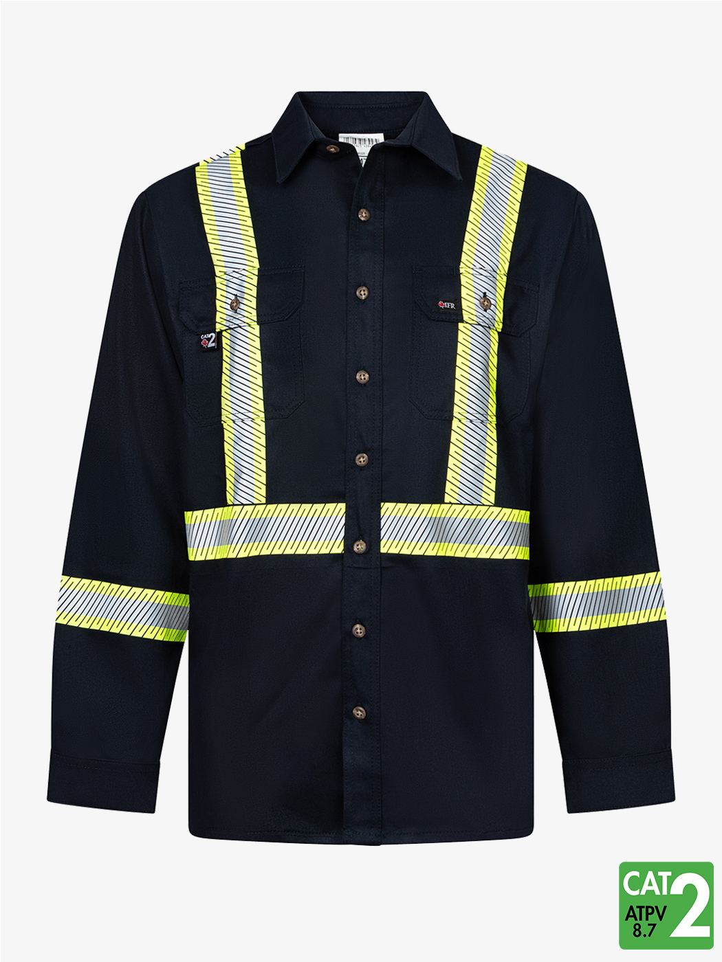 UltraSoft® 7 oz Deluxe Striped Work Shirt – Style 652