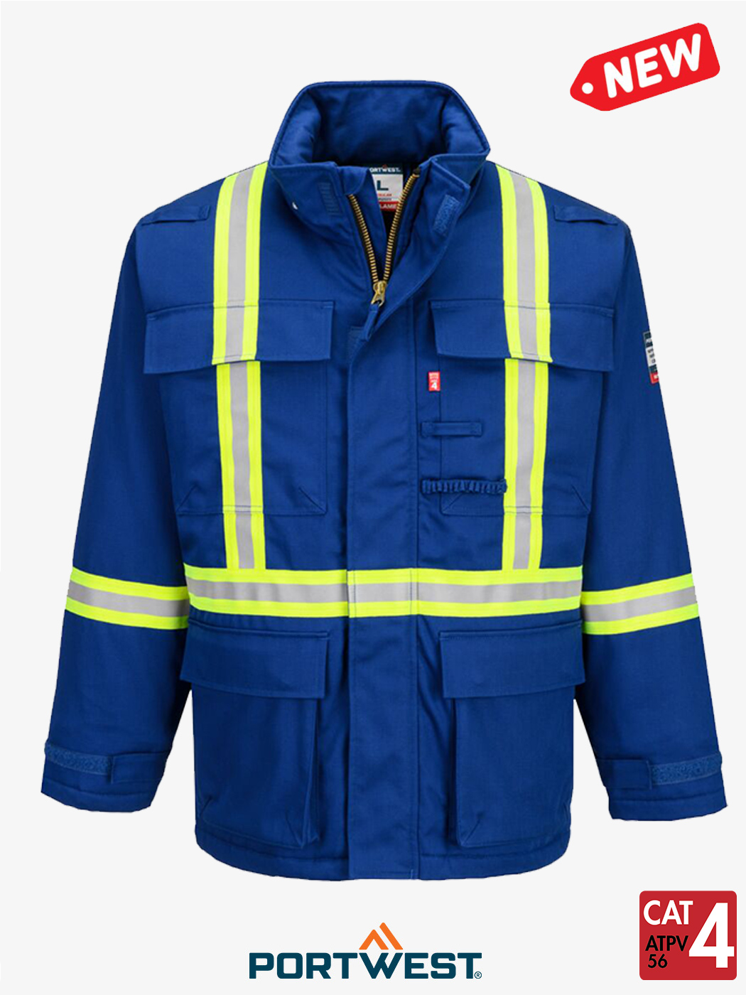 Bizflame® 88/12 Insulated FR Winter Parka – Style FR612