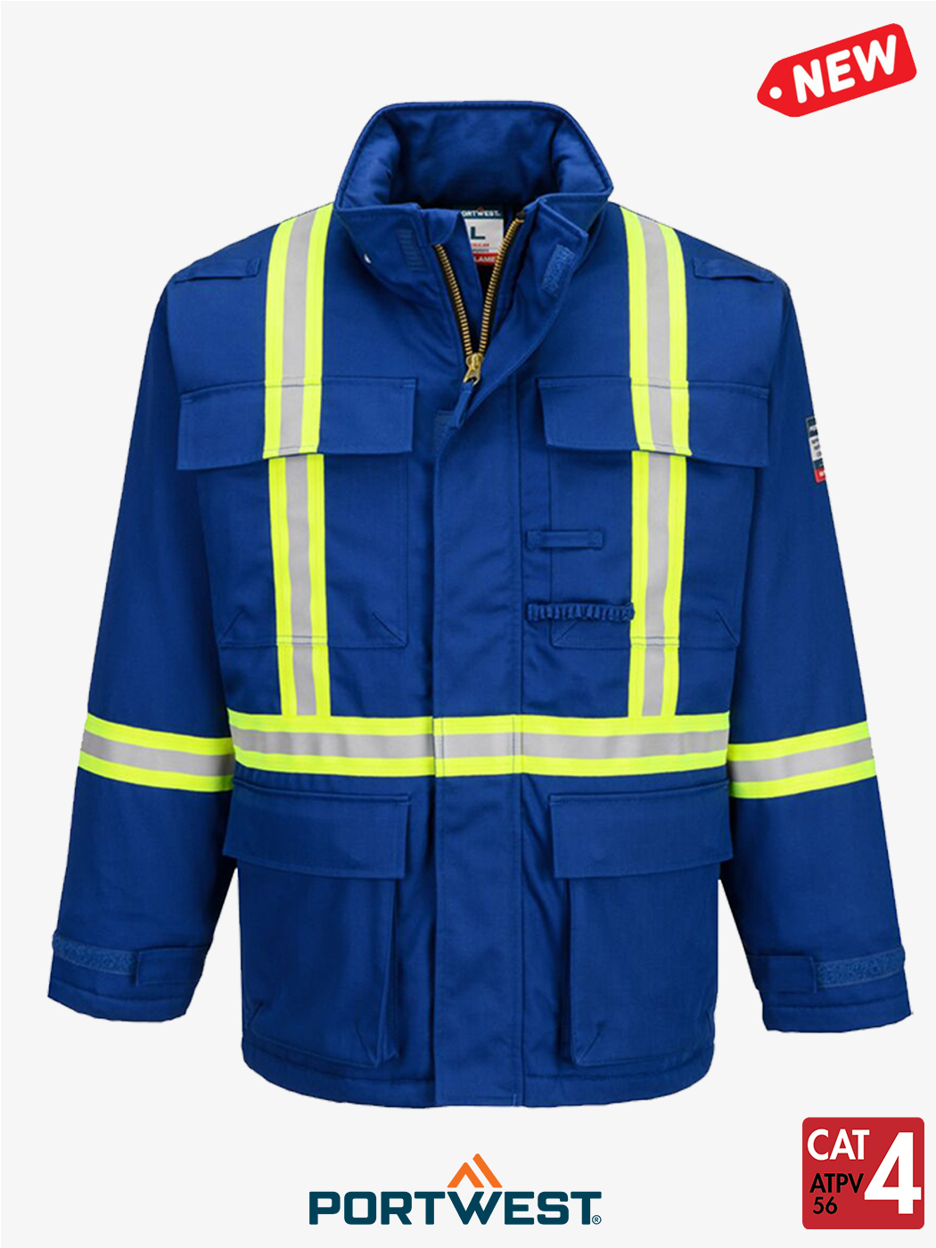 Bizflame® 88/12 Insulated FR Winter Parka – Style FR612