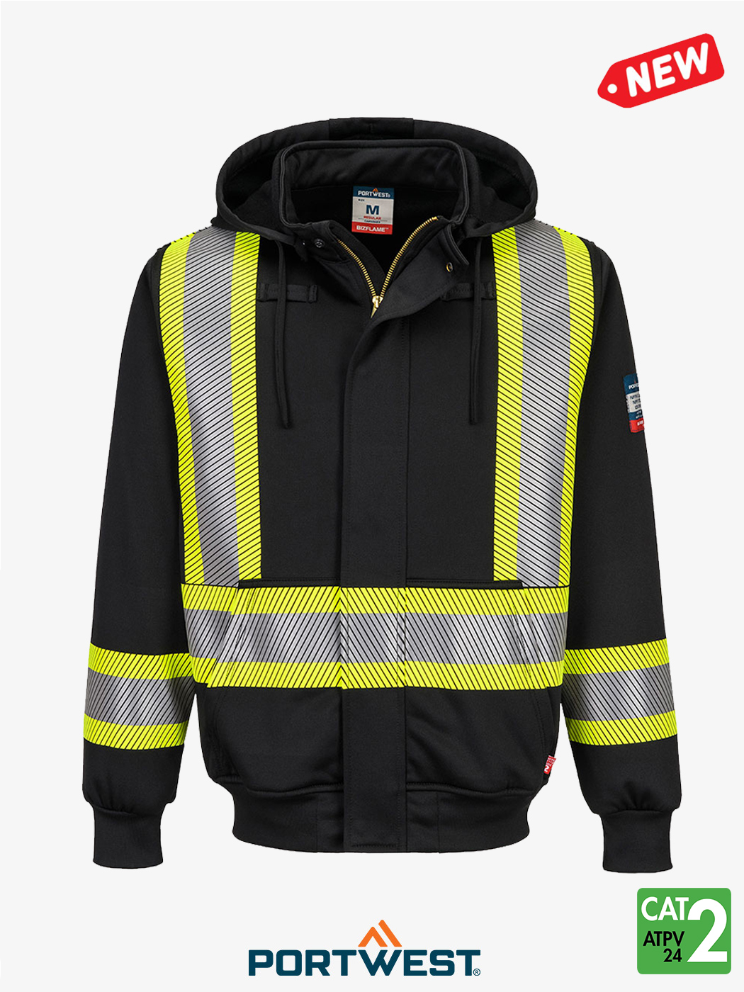 Bizflame Knit 4″ FR Hoodie – Style FR747