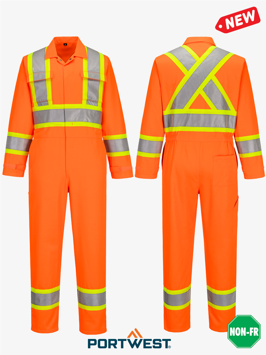 Hi-Vis 4″ Coverall – Style CA999