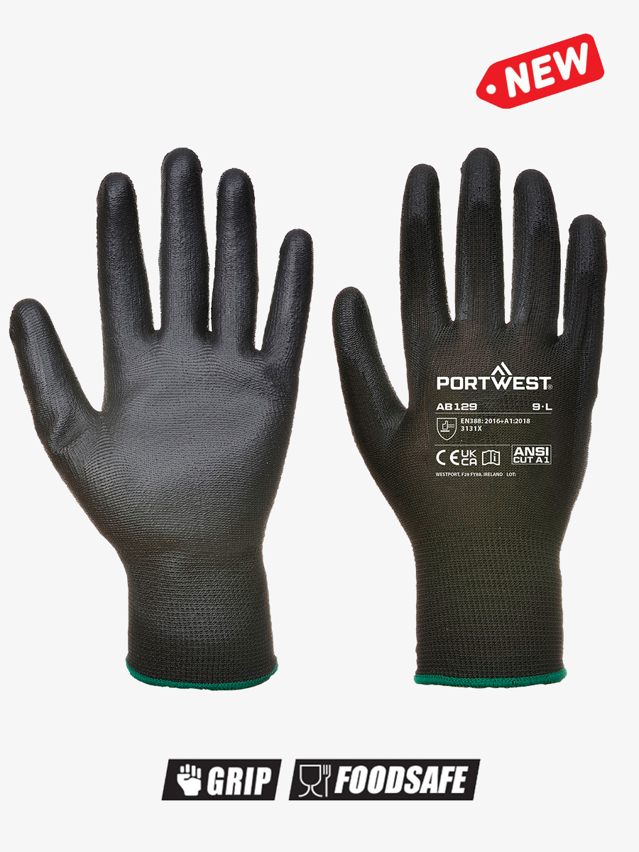 Grip 13 PU Palm Glove Essential Full Box – Style AB129