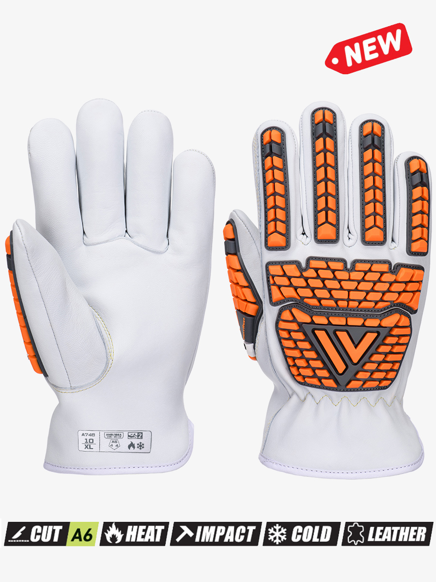 Impact Goat Leather Thermal Cut Glove A6 – Style A748