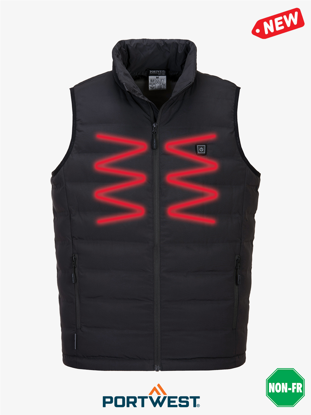Ultrasonic Heated Tunnel Vest – Style S549