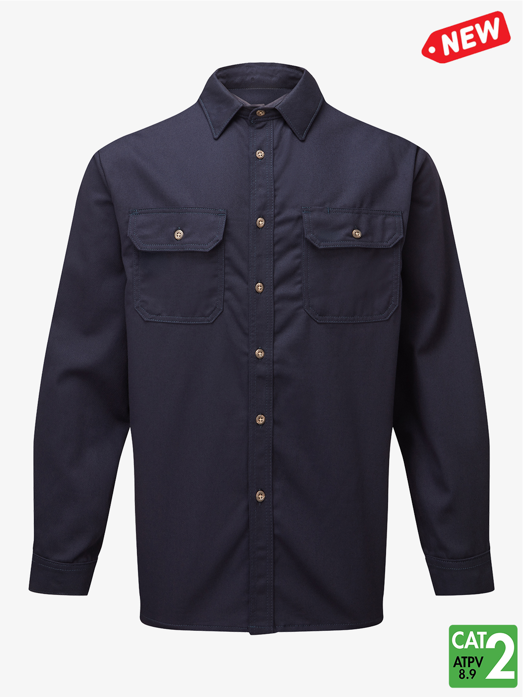 Avenger 7 oz Deluxe Navy Work Shirt – Style 650