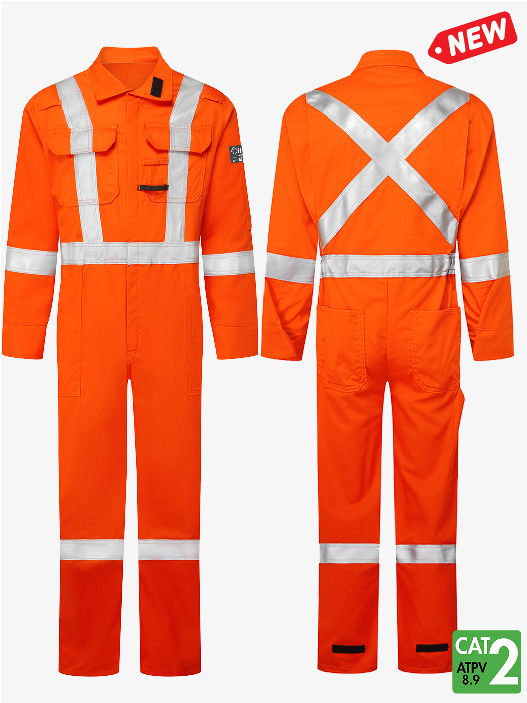 Avenger 7 oz  Hi-Vis Coveralls – Style 408