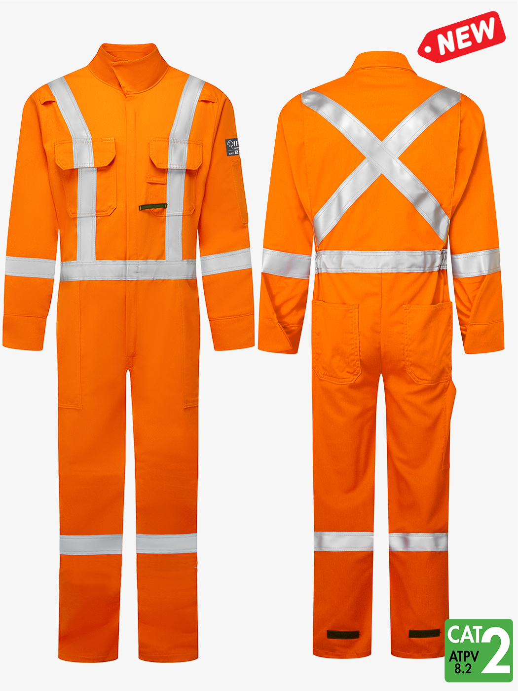 Avenger 7 oz  Hi-Vis Coveralls – Style 408
