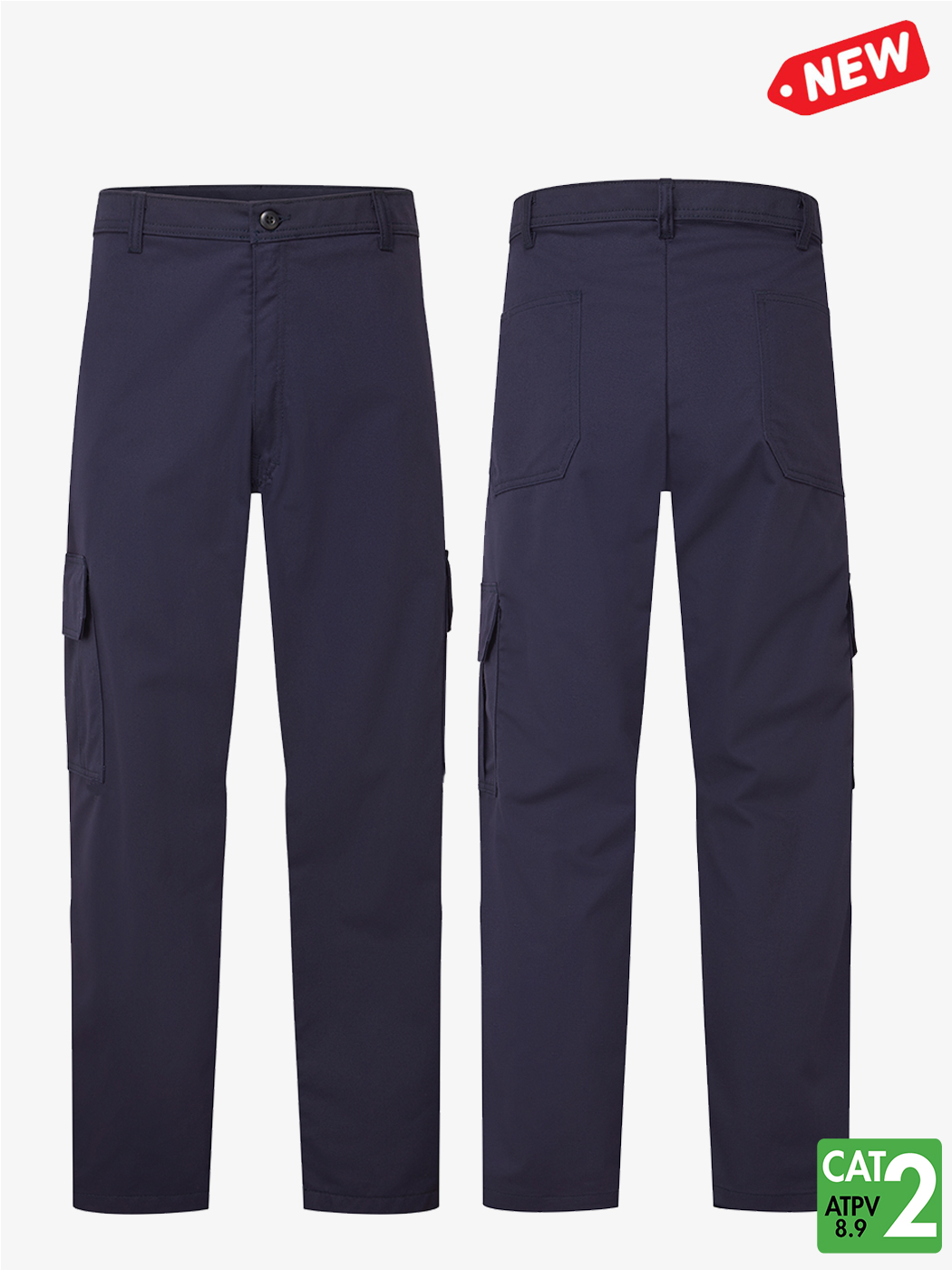 Avenger 7 oz Navy Cargo Pants – Style 612