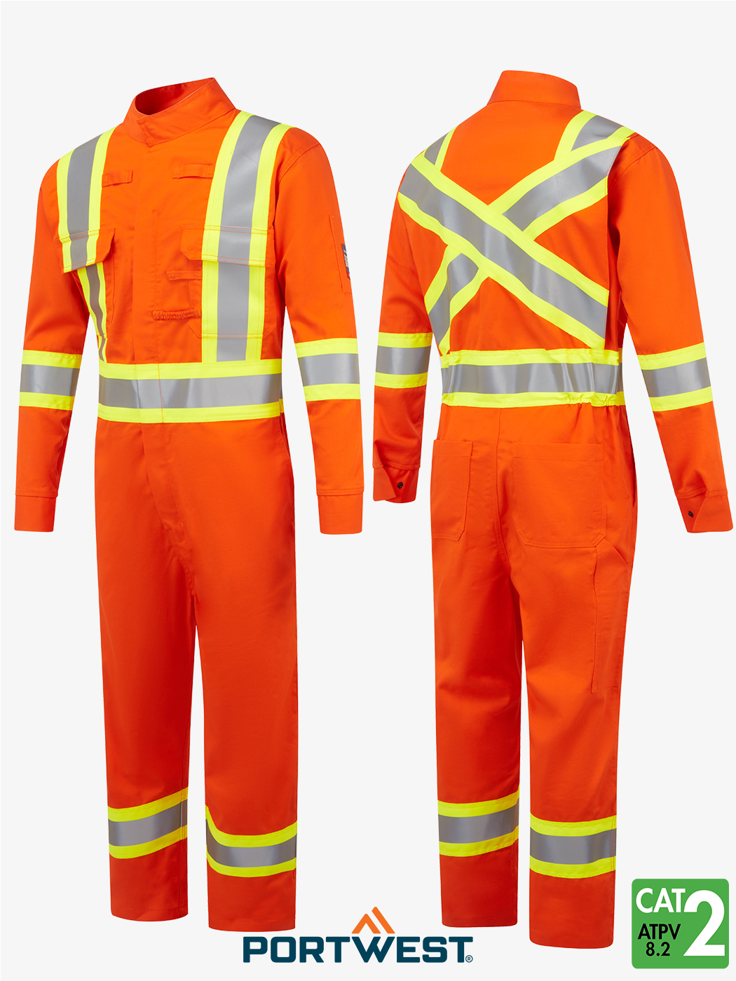 Bizflame® 88/12 4” Xtra 7 oz FR Coverall | FR Products | FR
